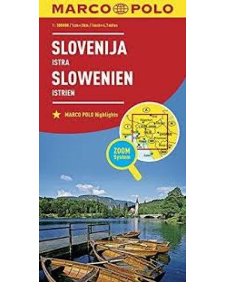Cartographia Szlovénia, Isztria térkép 9783829738446