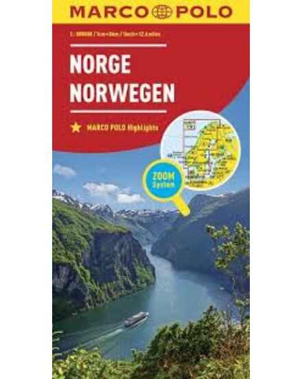 Cartographia Norvégia térkép 9783829738361
