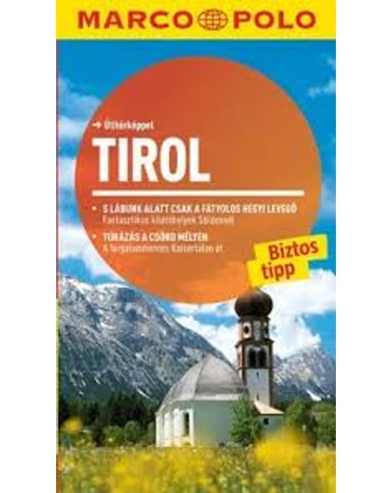 Cartographia Tirol útikönyv 9789631360790