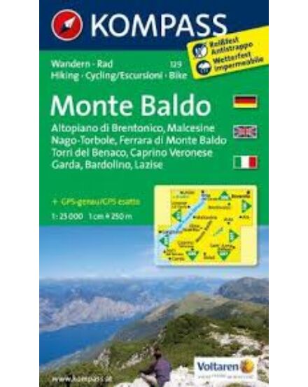 Cartographia  - K 129 Monte Baldo turistatérkép