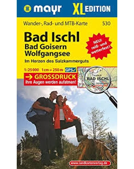 Cartographia WM 530 Bad Ischl, Bad Goisern, Wolfgangsee turistatérkép 9783850267403
