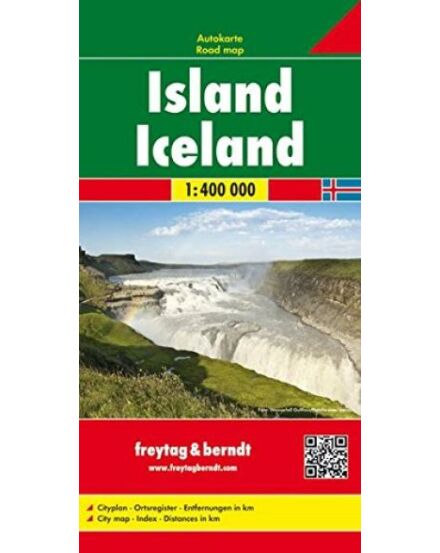 Cartographia Izland térkép (Freytag) 9783707904512