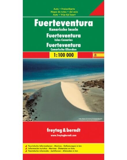 Cartographia Fuerteventura térkép (Freytag) 9783850843102