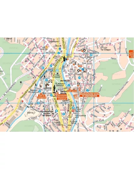 Gabrovo várostérkép