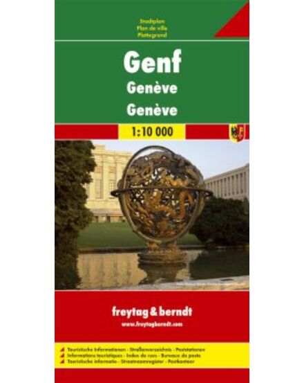 Cartographia Genf várostérkép (Freytag) 9783707907902