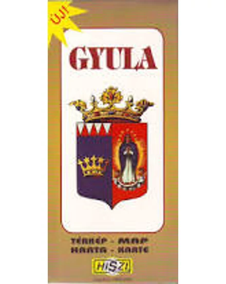 Cartographia Gyula  várostérkép 9789636101329