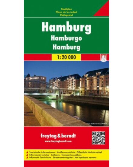Cartographia Hamburg várostérkép (Freytag) 9783707911688