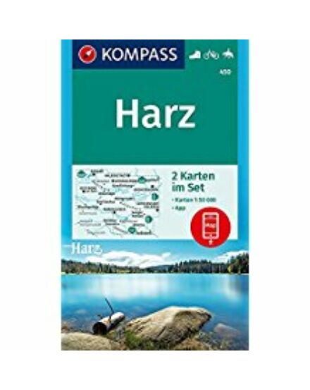 Cartographia K 450 Harz turistatérkép 9783990444627