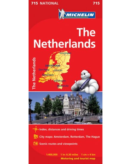 Cartographia  - Hollandia térkép - Michelin 715