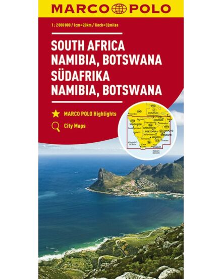 Cartographia Dél-Afrika, Namíbia, Botswana térkép 9783829739276