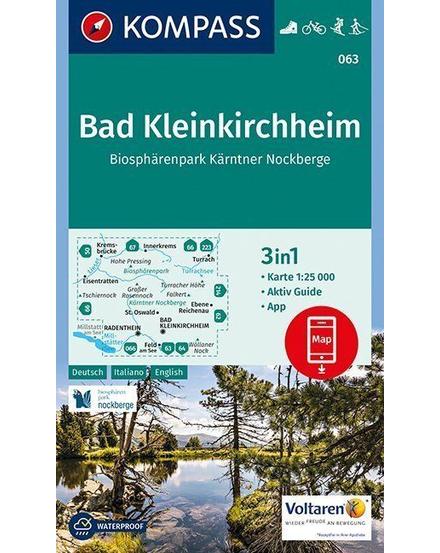 Cartographia K 063 Bad Kleinkirchheim turistatérkép 9783990443170