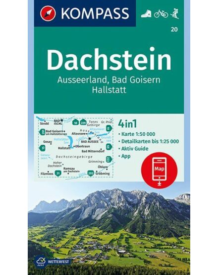 Cartographia K 20 Dachstein turistatérkép 9783990444153