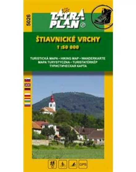 Cartographia TP5026 Selmeci-hegység turistatérkép 9788097137670