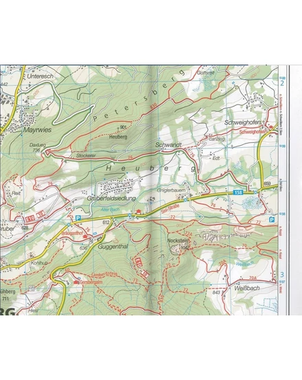 K 017 Salzburg és környéke turistatérkép
