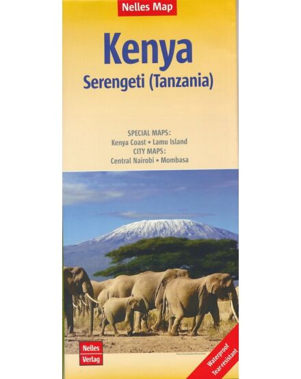Cartographia Kenya térkép 9783865742889