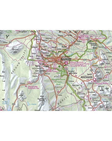 Cartographia Kenya, Serengeti (Tanzania) térkép 9783865746993