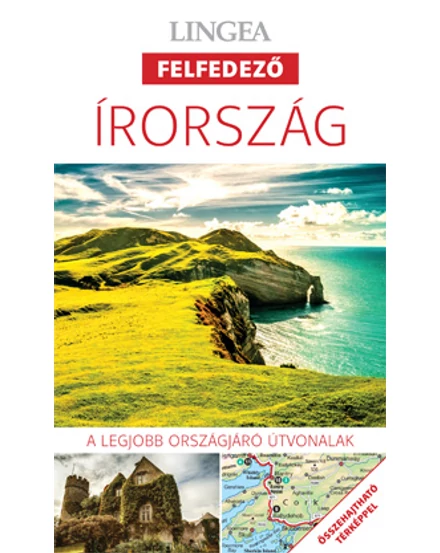 Cartographia Írország felfedező útikönyv térképpel 9786155663840