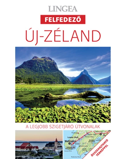 Cartographia Új-Zéland felfedező útikönyv térképpel 9786155663857