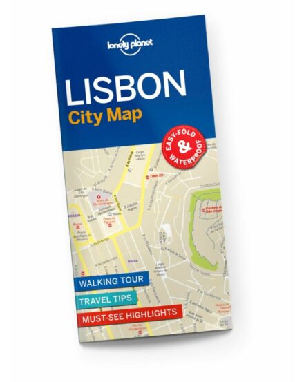 Cartographia  - Lisszabon laminált térkép Lonely Planet