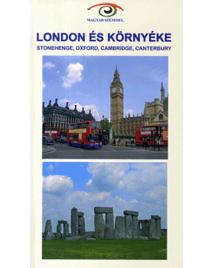 Cartographia London és környéke útikönyv 9789638623089