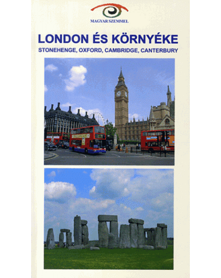 Cartographia London és környéke útikönyv 9789638623089