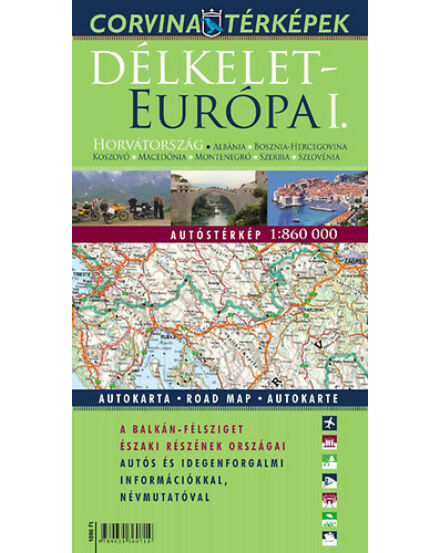 Cartographia Délkelet-Európa I. térkép 9789631360714