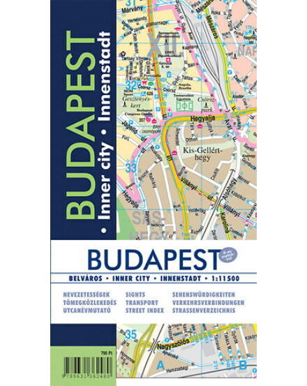 Cartographia  - Budapest belváros térkép