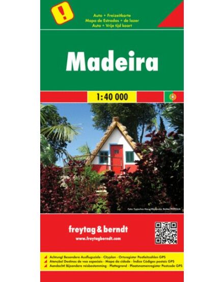 Cartographia Madeira térkép (Freytag) 9783707904666