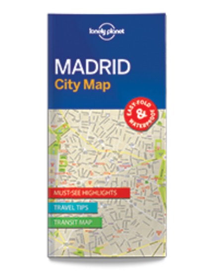 Cartographia  - Madrid laminált térkép Lonely Planet