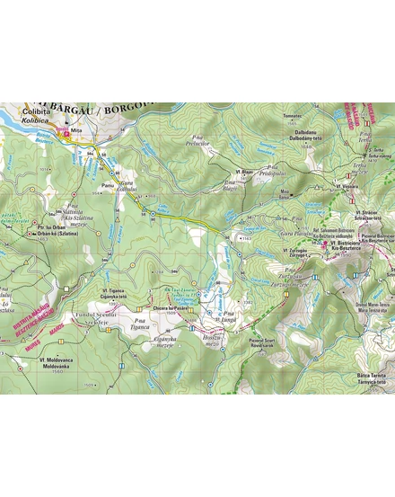 Kelemen-havasok turistatérkép