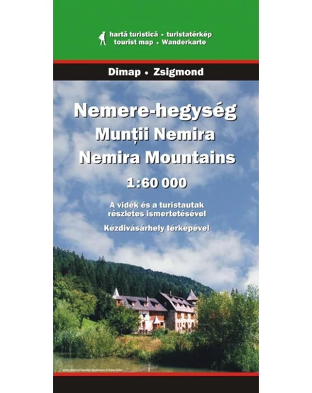 Cartographia Nemere-hegység turistatérkép 9789638637963