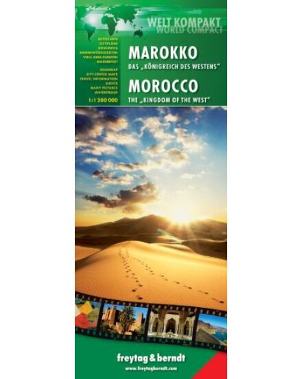 Cartographia Marokkó térkép (World Compact, Freytag) 9783707913217