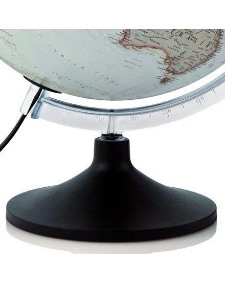 National Geographic CARBON E földgömb - világító, antik politikai, 30 cm átmérőjű, műanyagtalpas,angol nyelvű