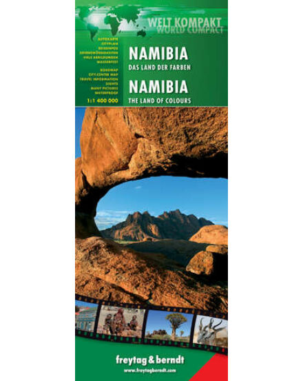 Cartographia Namíbia térkép (World Compact) (Freytag) 9783707913699