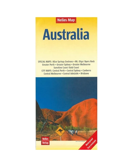Cartographia Ausztrália térkép 9783865740700