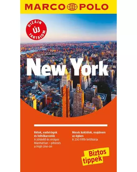 Cartographia New York útikönyv 9789631365542