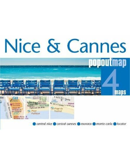 Cartographia  - Nizza és Cannes várostérkép