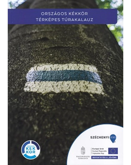 Cartographia Országos Kékkör térképes túrakalauz 9789631208313