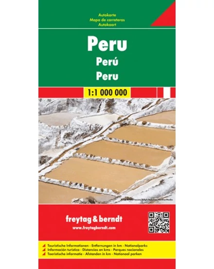 Cartographia Peru térkép (Freytag) 9783707913972