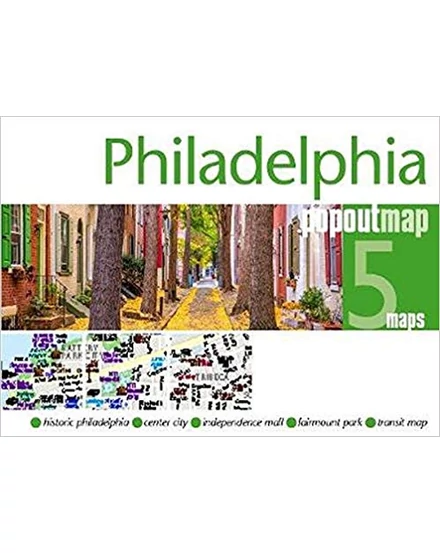 Cartographia Philadelphia PopOut várostérkép 9781910218600