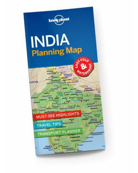 Cartographia India útvonaltervező térkép 9781787014572