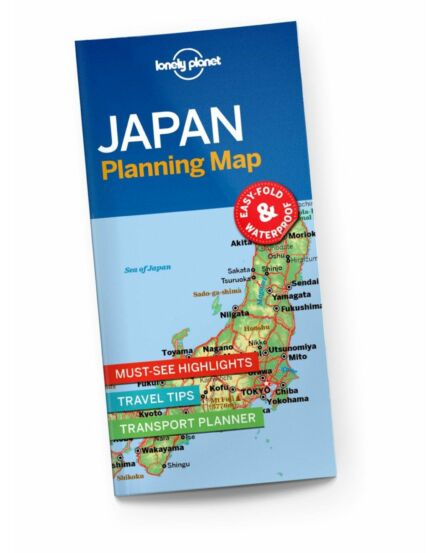 Cartographia  - Japán útvonaltervező térkép Lonely Planet