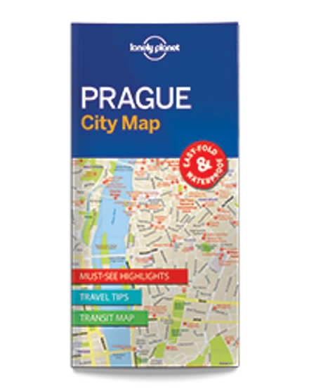 Cartographia Prága laminált térkép 9781786577863