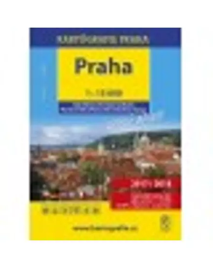 Cartographia Prága atlasz 9788073934088