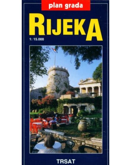 Cartographia Rijeka várostérkép 9789536107070