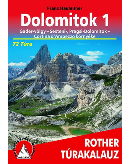 Cartographia Dolomitok 1. túrakalauz (Freytag) 9789639458635