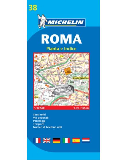 Cartographia Róma térkép 38 Michelin 9782067117105