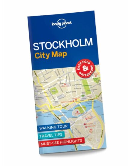 Cartographia Stockholm laminált térkép 9781787014480