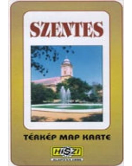 Cartographia Szentes-Csongrád várostérkép 9789636100926