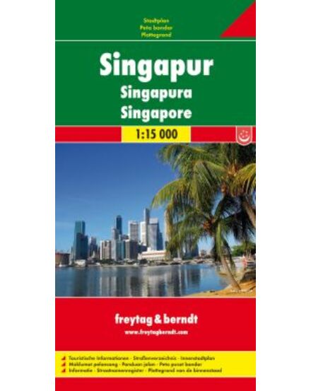 Cartographia Szingapúr várostérkép (Freytag) 9783707911787